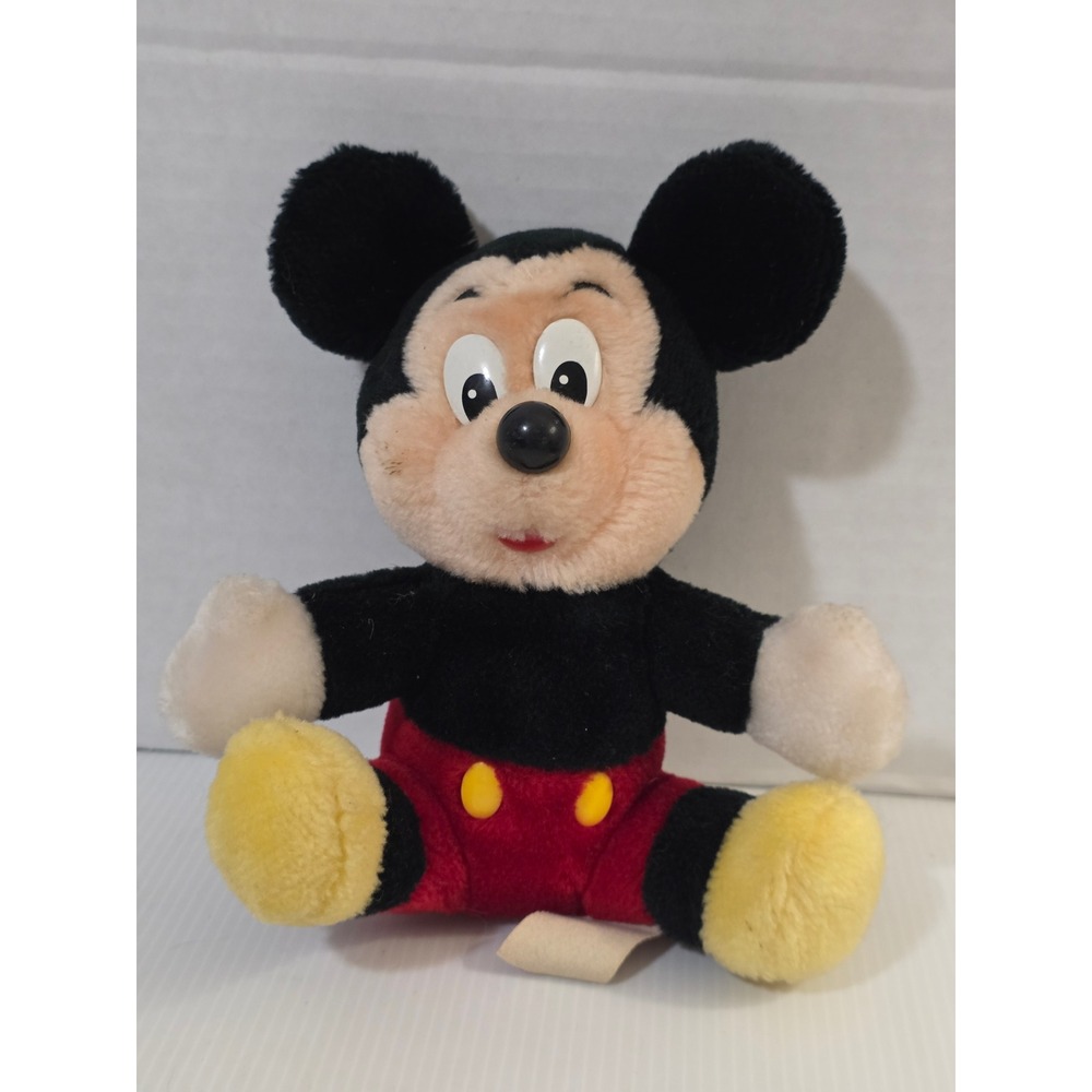 Vintage Disney Mickey Mouse Plush Disneyland Walt Disney‎ World Toy
